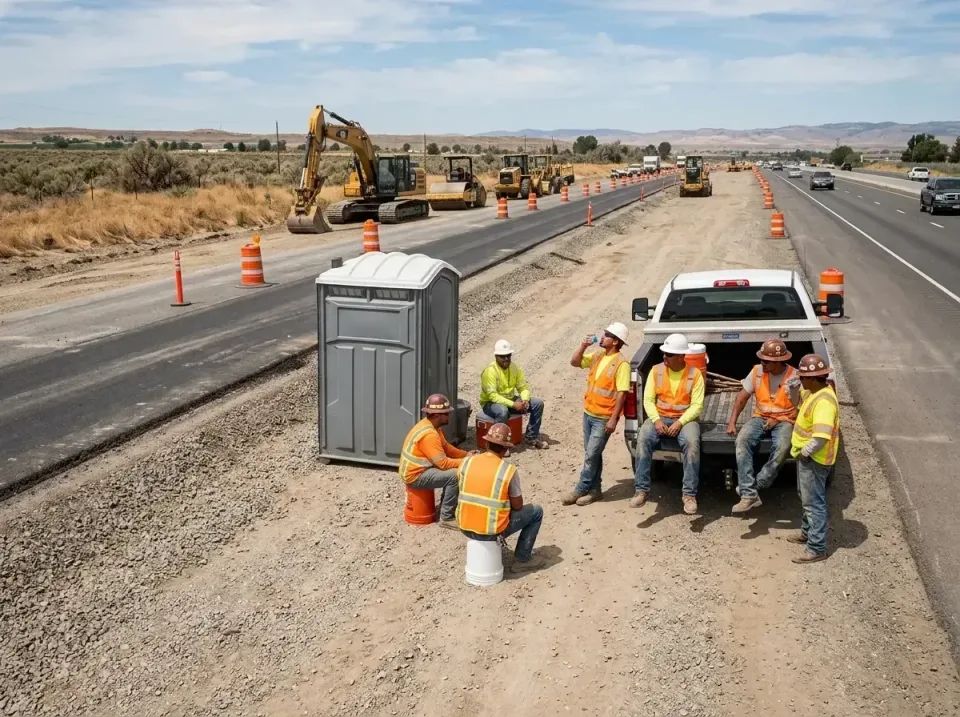 highway-road-construction-crew-007 — frequently asked questions, Porta Potty and Restroom Rentals in Groveville, NJ